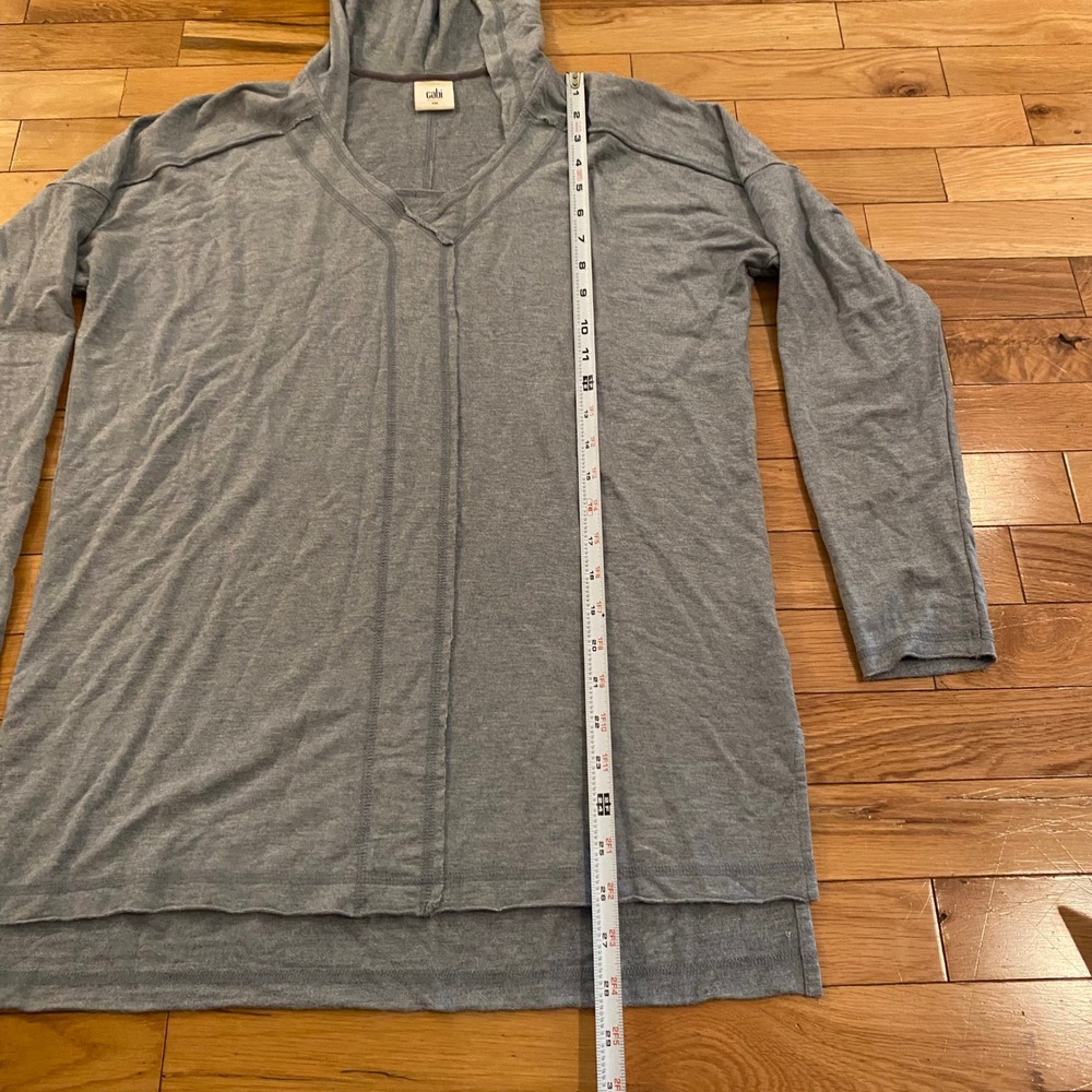 Cabi Womens Easy Pullover Hoodie Tunic Size Small Hooded‎ Top - Picture 3 of 4